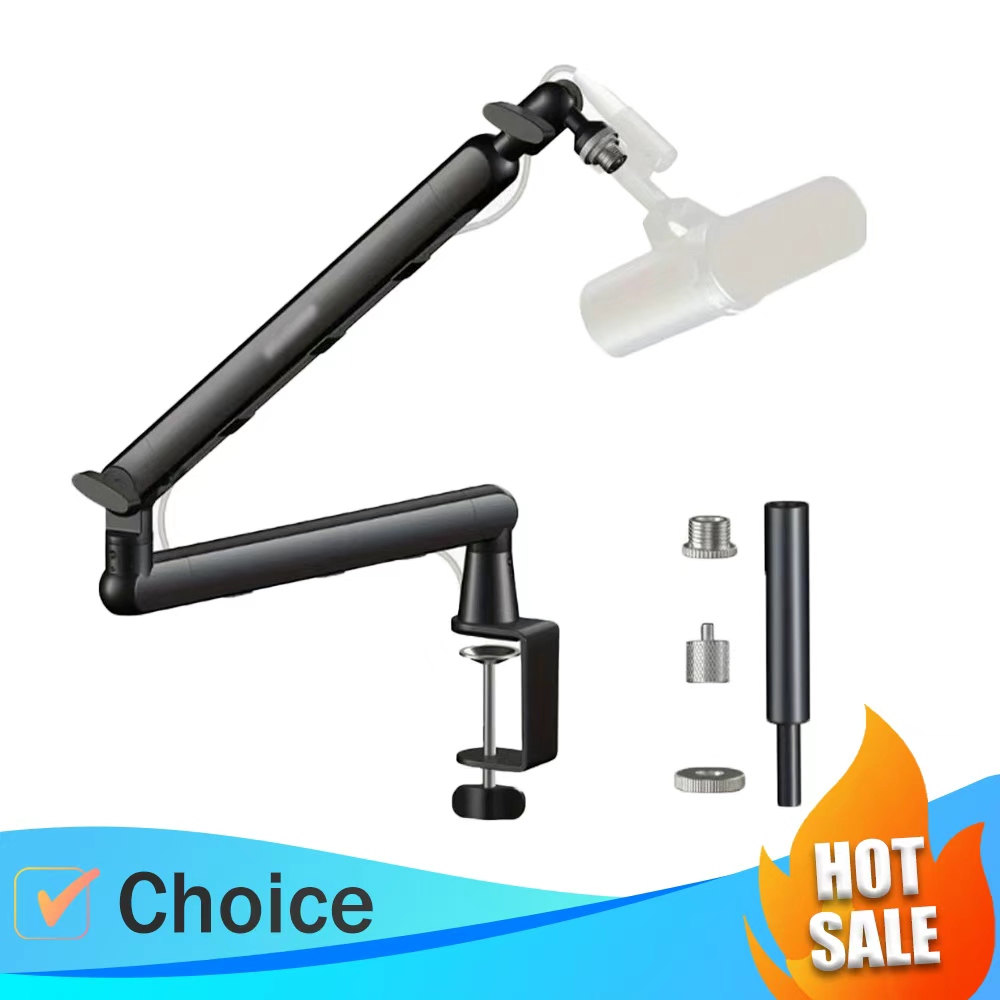 Boom Arm Stand - Microphone Arm,AK-55 Desk Low Profile Metal