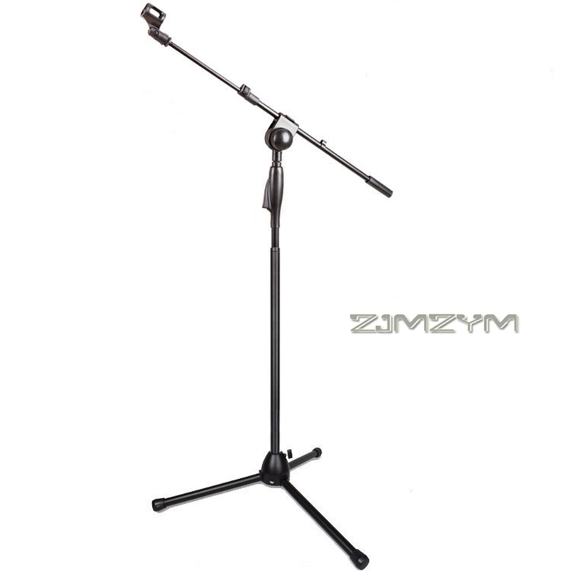 Boom Arm Stand - All-metal Press Condenser Microphone Stand Adjustable