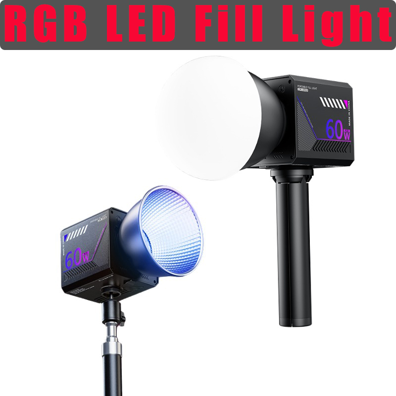 Photography Lightning - 60W RGB Video Light Portable LED