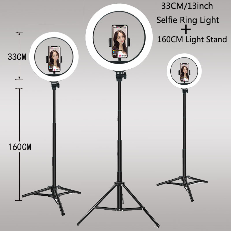 Photography Lighting Description - 26 33CM Video Lights Dimmable Light