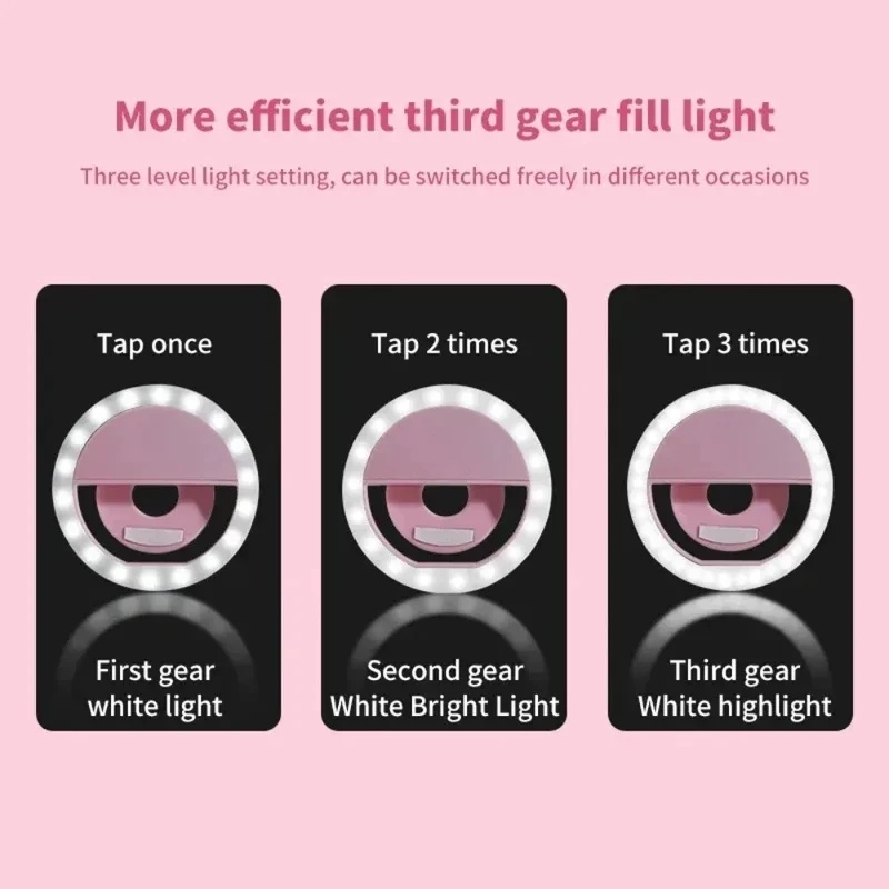 1-4pcs LED Selfie Ring Fill Li - đánh giá và giá Photography Lighting Description