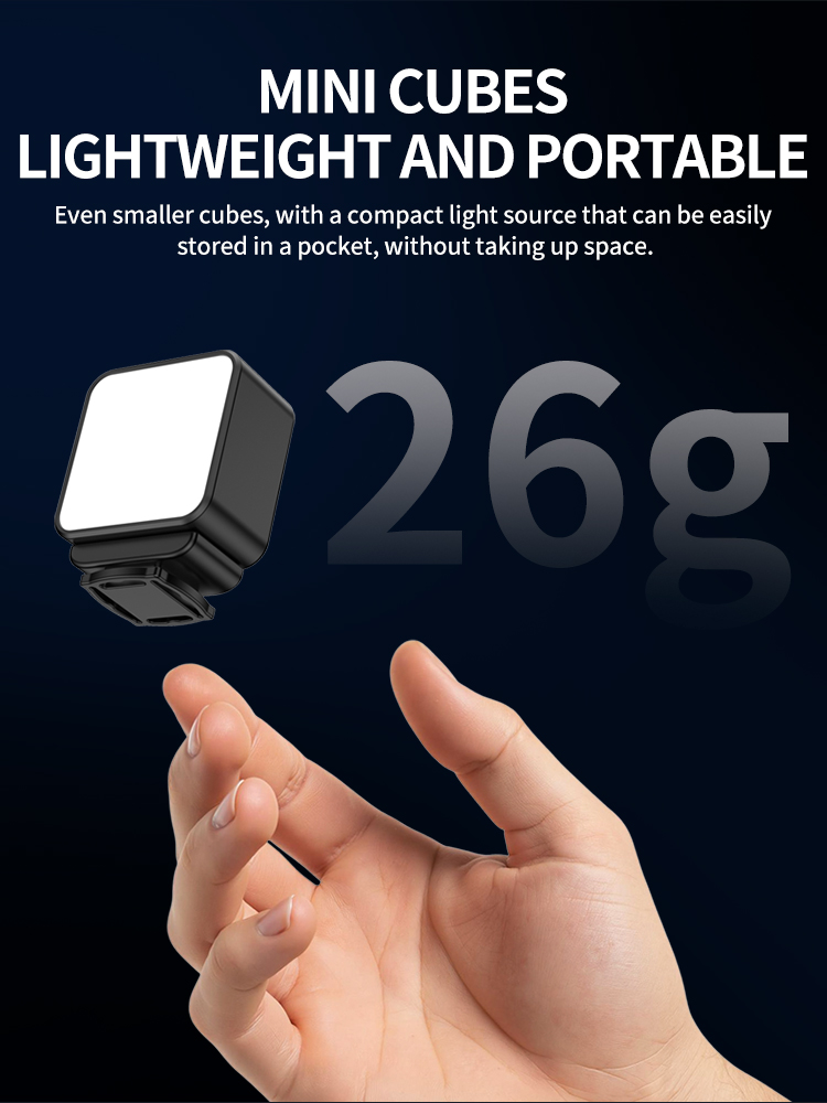 Magnetic Mini LED Video Light, - đánh giá và giá Photography Lighting Description