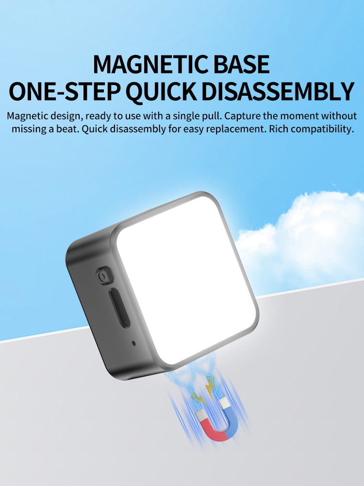 Magnetic Mini LED Video Light, - đánh giá và giá Photography Lighting Description