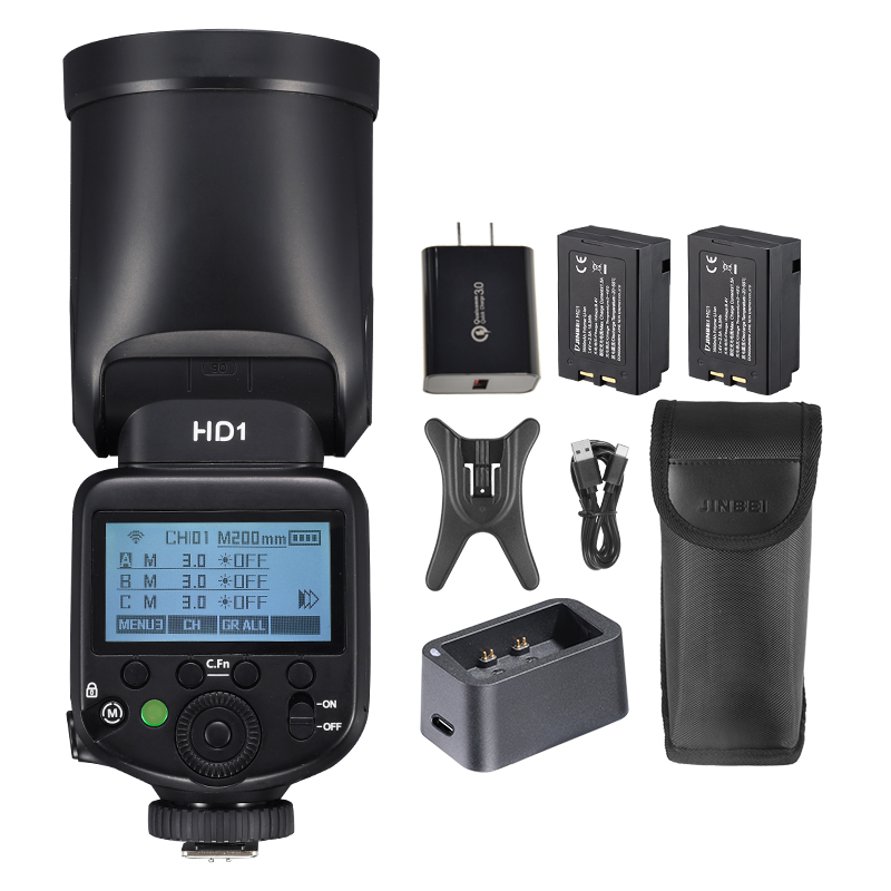 JINBEI HD-1Round-head HSS Spee - đánh giá và giá Photography Lighting With Flash
