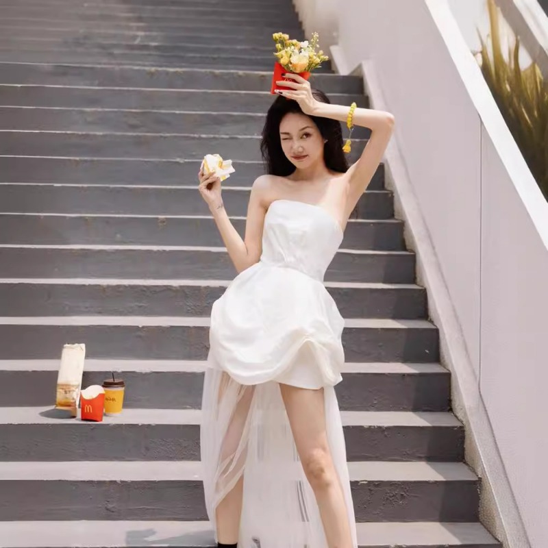 French White Strapless Morning - đánh giá và giá Photography Lighting For Outdoors