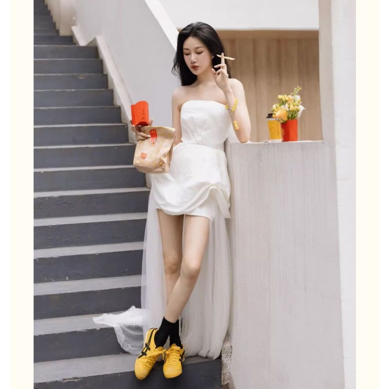 French White Strapless Morning - đánh giá và giá Photography Lighting For Outdoors