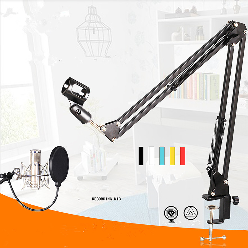 NB 35 Microphone Suspension Ar - đánh giá và giá Boom Arm Stand