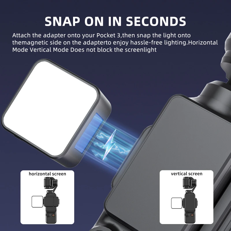 Mini Magnetic LED Fill Light P - đánh giá và giá Photography Lighting Description