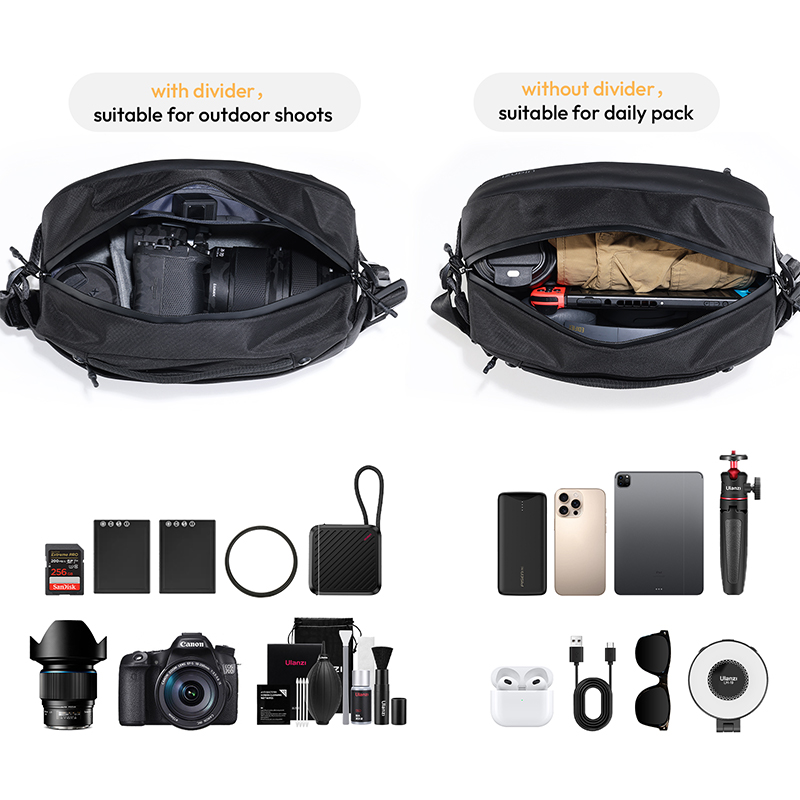 Ulanzi PB038 Travel Sling Bag  - đánh giá và giá Photography Lighting For Outdoors