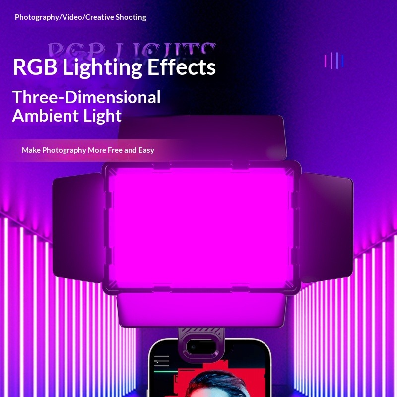 Four-page diffuser RGB fill li - đánh giá và giá Photography Lighting For Outdoors