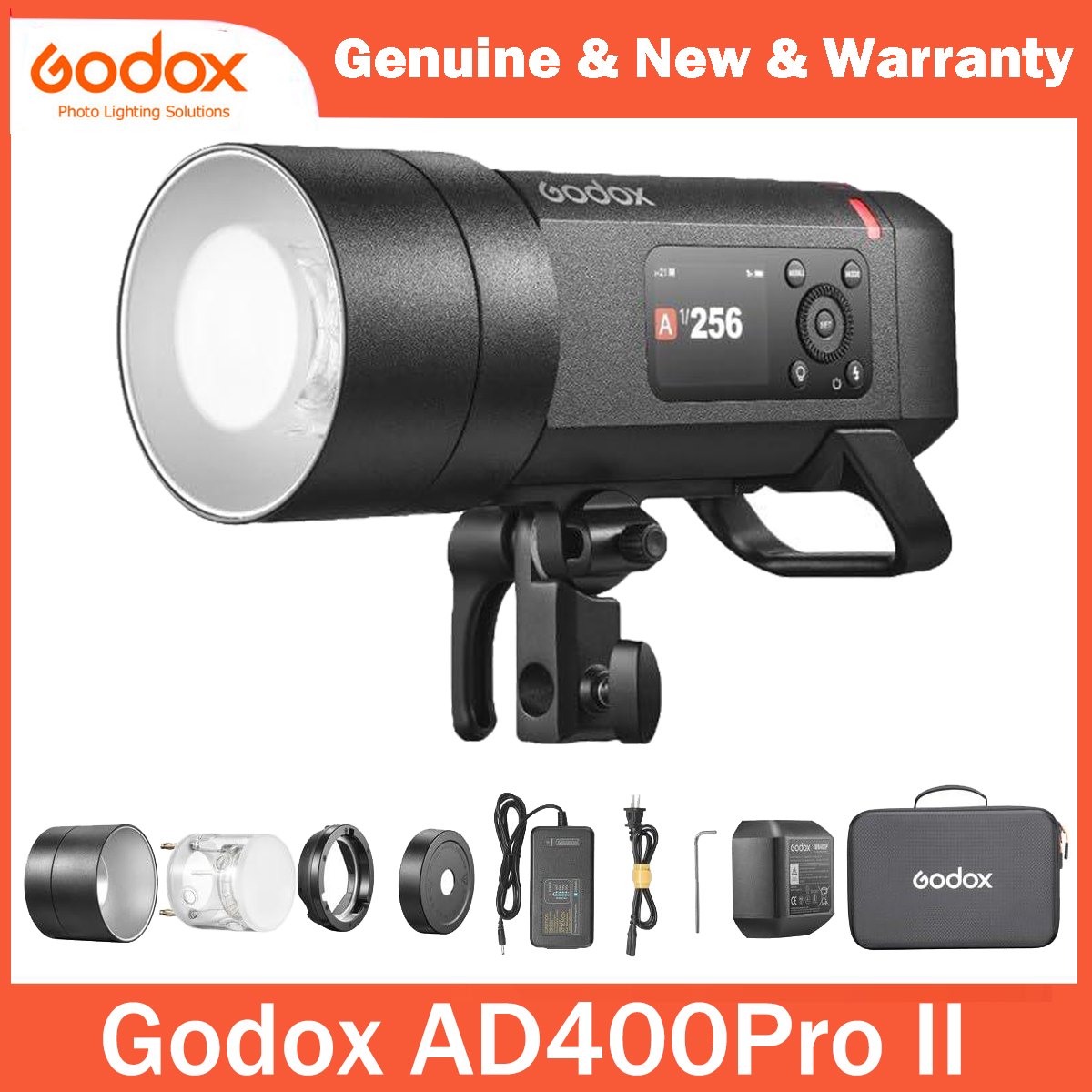 Godox AD400 Pro II AD400Pro II - đánh giá và giá Portable Strobe Monolight