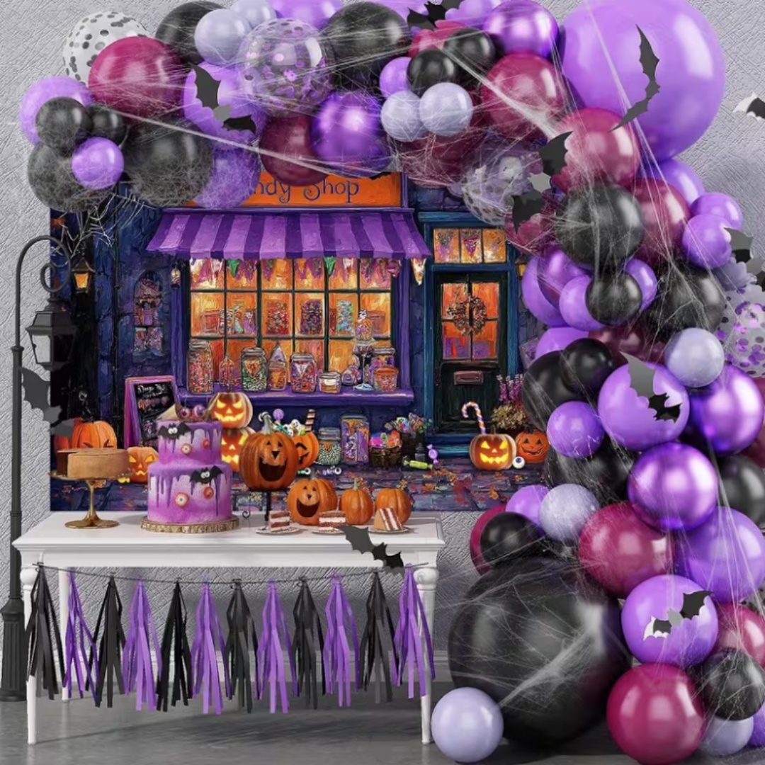 Purple Halloween Shop Theme Pa - đánh giá và giá Photography Lighting For Food