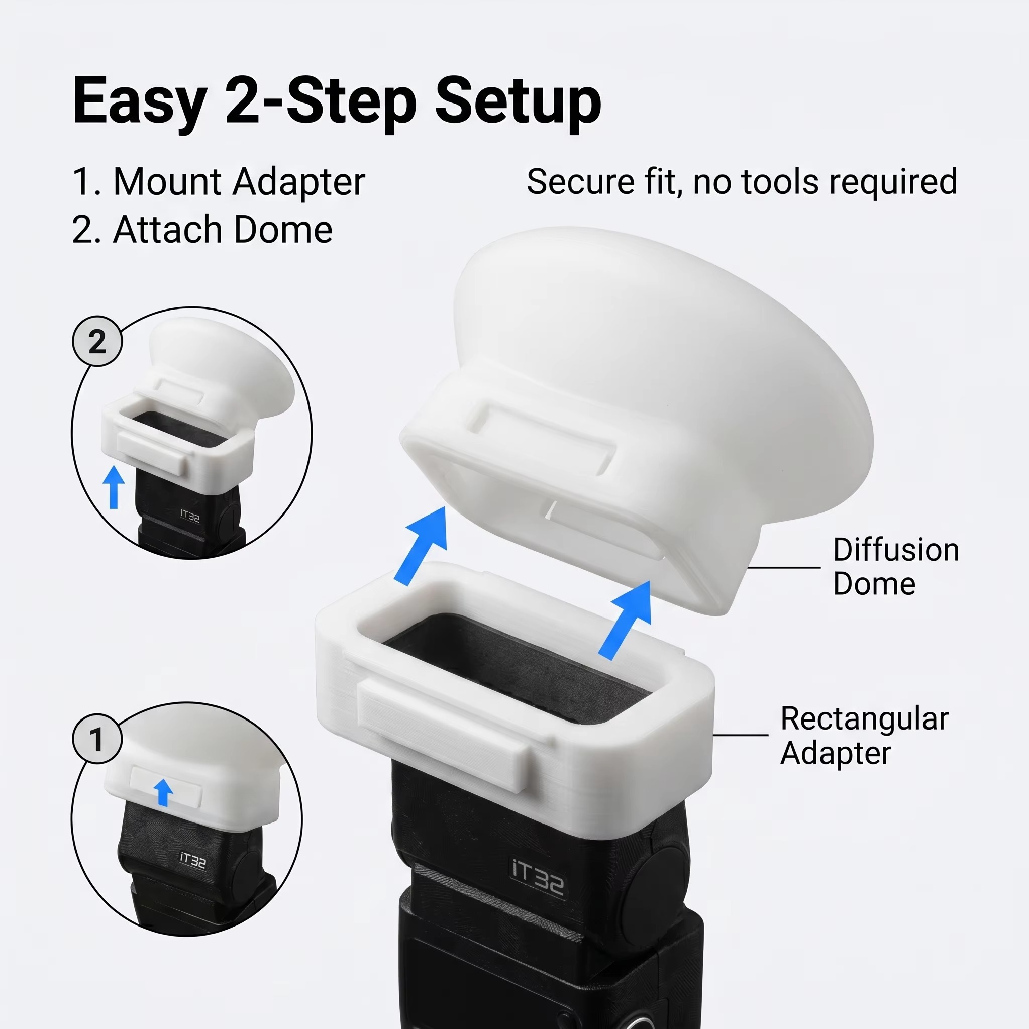 Silicone Flash Diffuser Cover  - đánh giá và giá Photography Lighting No Shadows