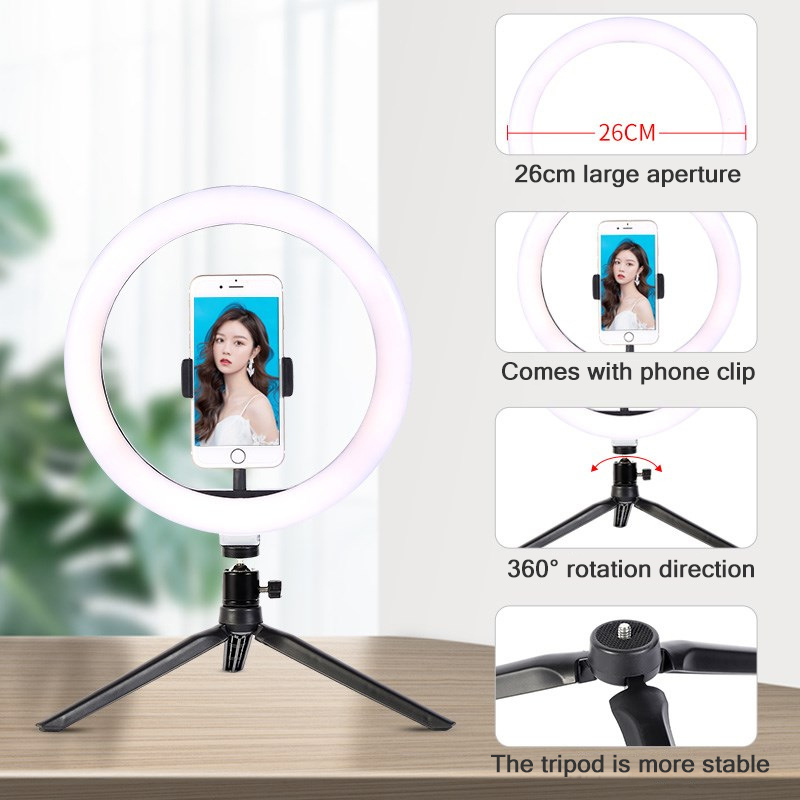26cm 10 inch Led Ring Selfie L - đánh giá và giá Photography Lightning