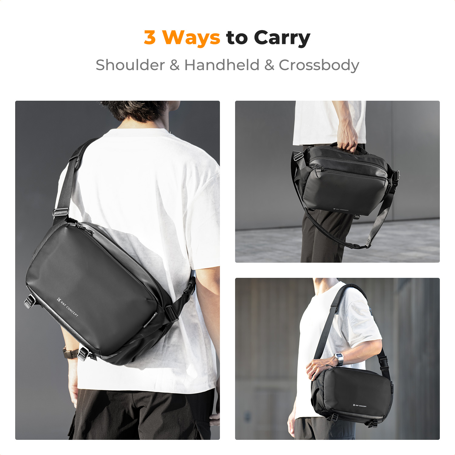K&F CONCEPT 12L/10L Camera Sli - đánh giá và giá Photography Lighting Equipment Bags