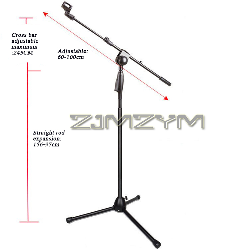 All-metal Press Condenser Micr - đánh giá và giá Boom Arm Stand