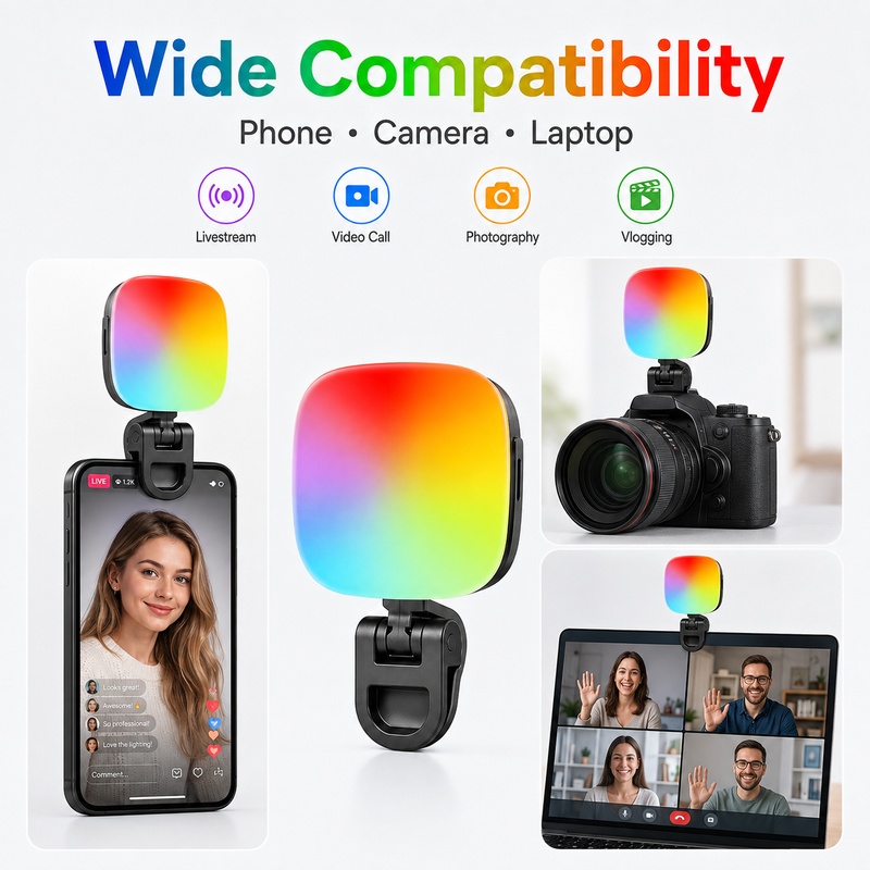 Portable RGB LED Fill Light Po - đánh giá và giá Photography Lighting For Outdoors