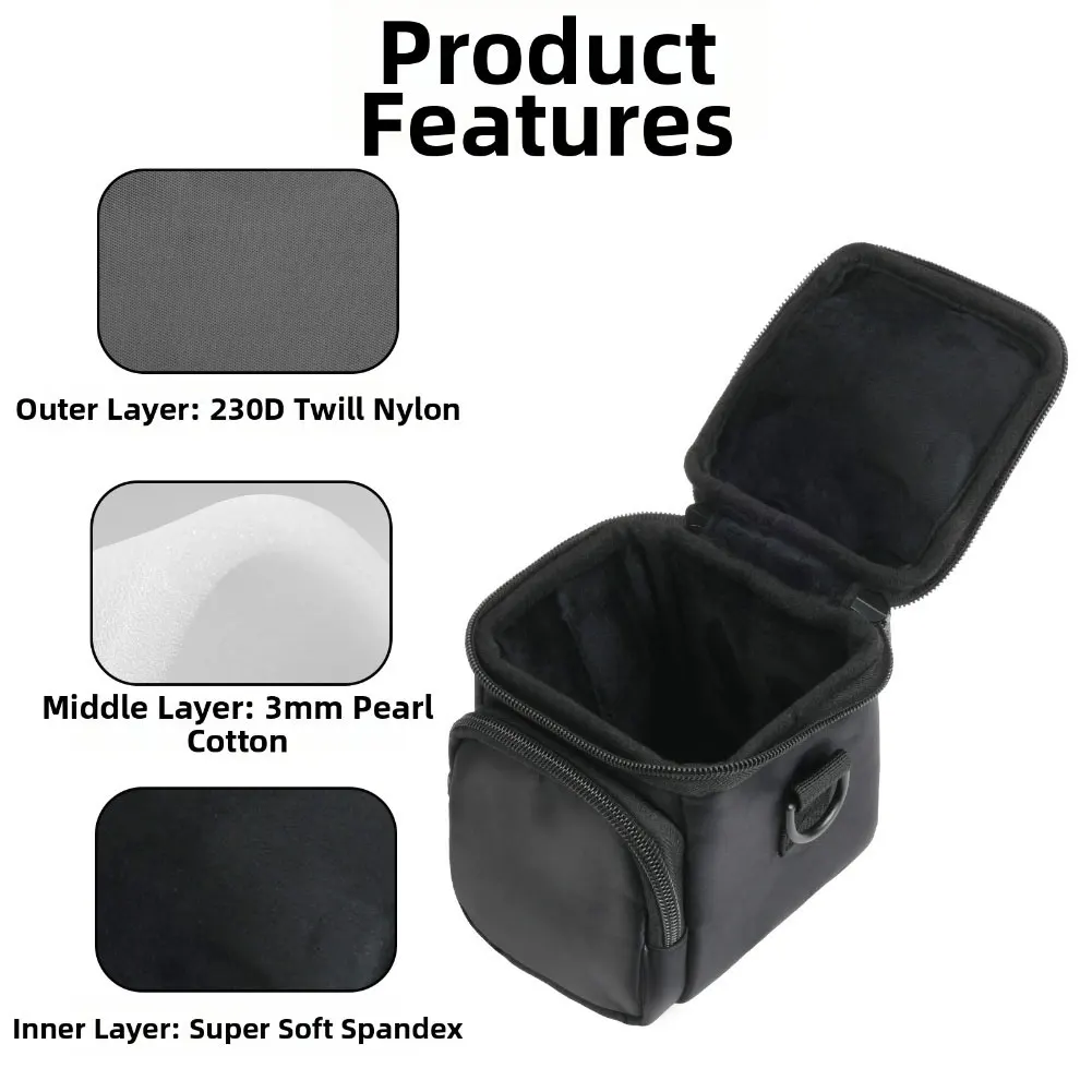 Secure Camera Case With Adjust - đánh giá và giá Photography Lighting Equipment Bags