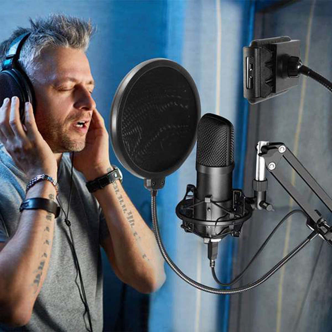 NALFI-Microphone Stand,Adjusta - đánh giá và giá Boom Arm Stand