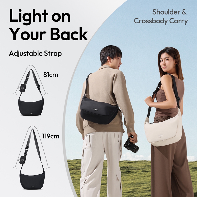 Ulanzi HMN1 Lunar Sling Bag Wh - đánh giá và giá Photography Lighting Equipment Bags