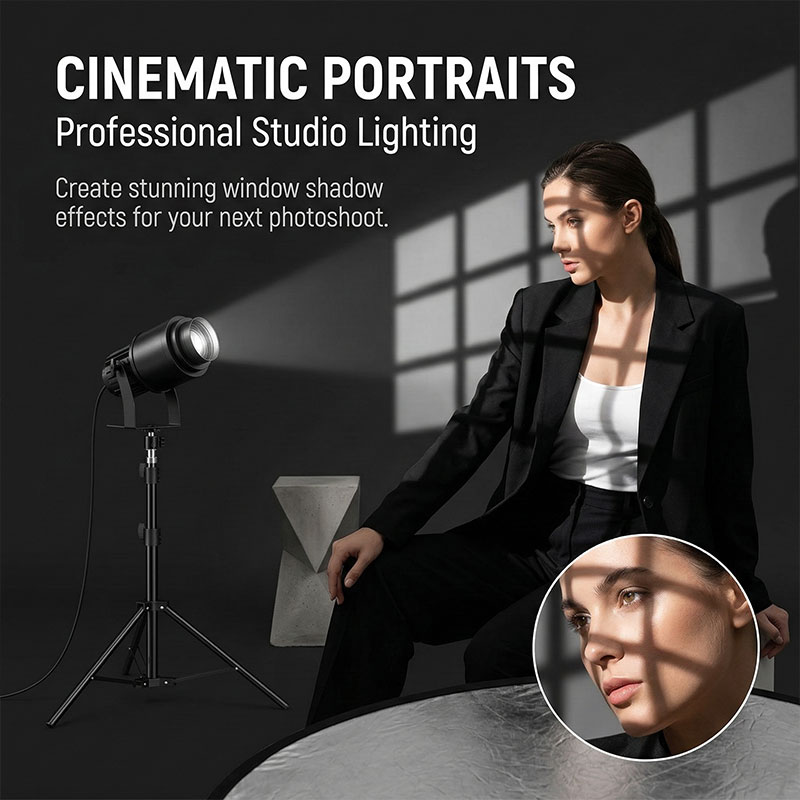 15W Virtual Fake Window Projec - đánh giá và giá Photography Lighting No Shadows
