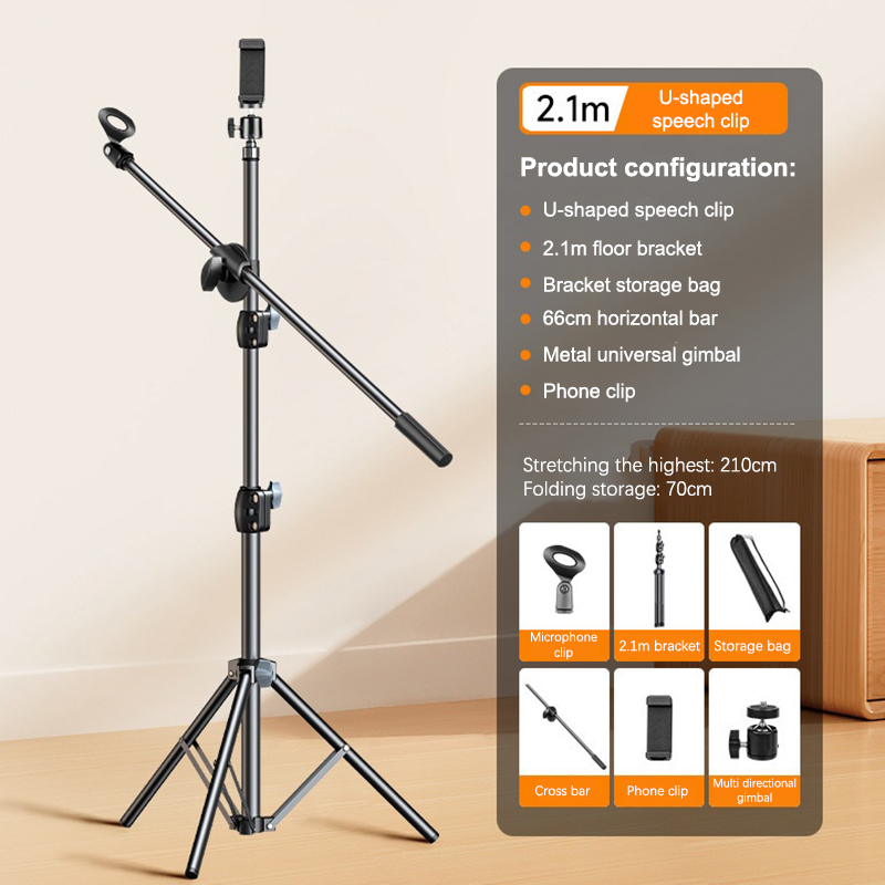 Microphone Boom Tripod Stand 1 - đánh giá và giá Boom Arm Stand