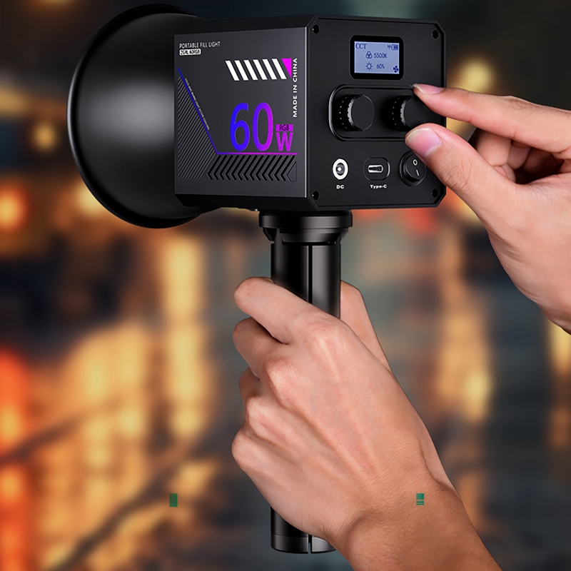 60W RGB Video Light Portable L - đánh giá và giá Photography Lightning