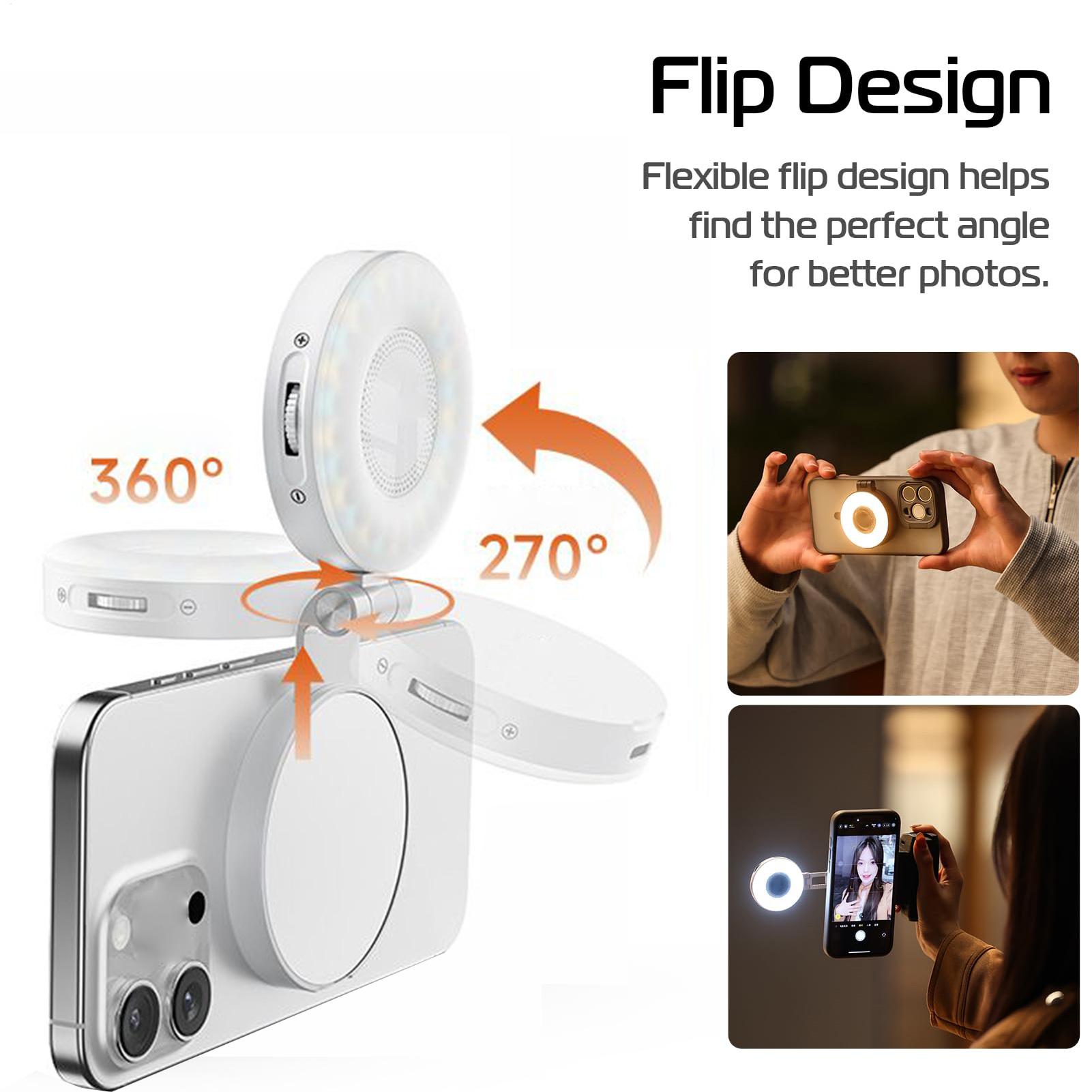 Portable Selfie Light Clip On  - đánh giá và giá Photography Lighting Ring