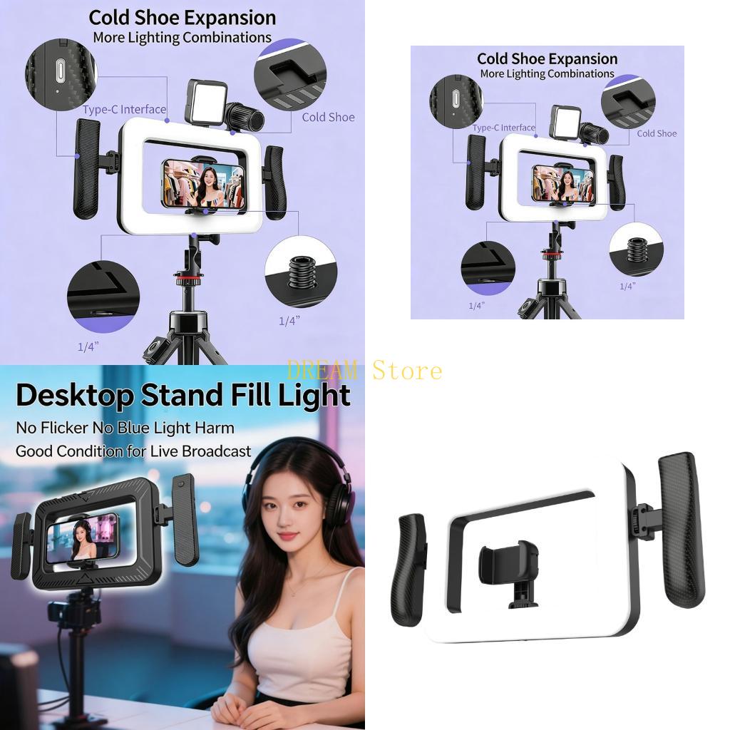 Đèn cầm tay cầm tay 360 độ sán - đánh giá và giá Photography Lighting Ring