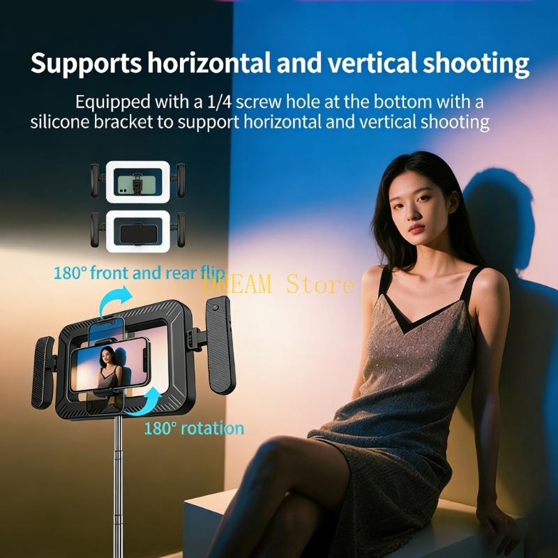 Đèn cầm tay cầm tay 360 độ sán - đánh giá và giá Photography Lighting Ring