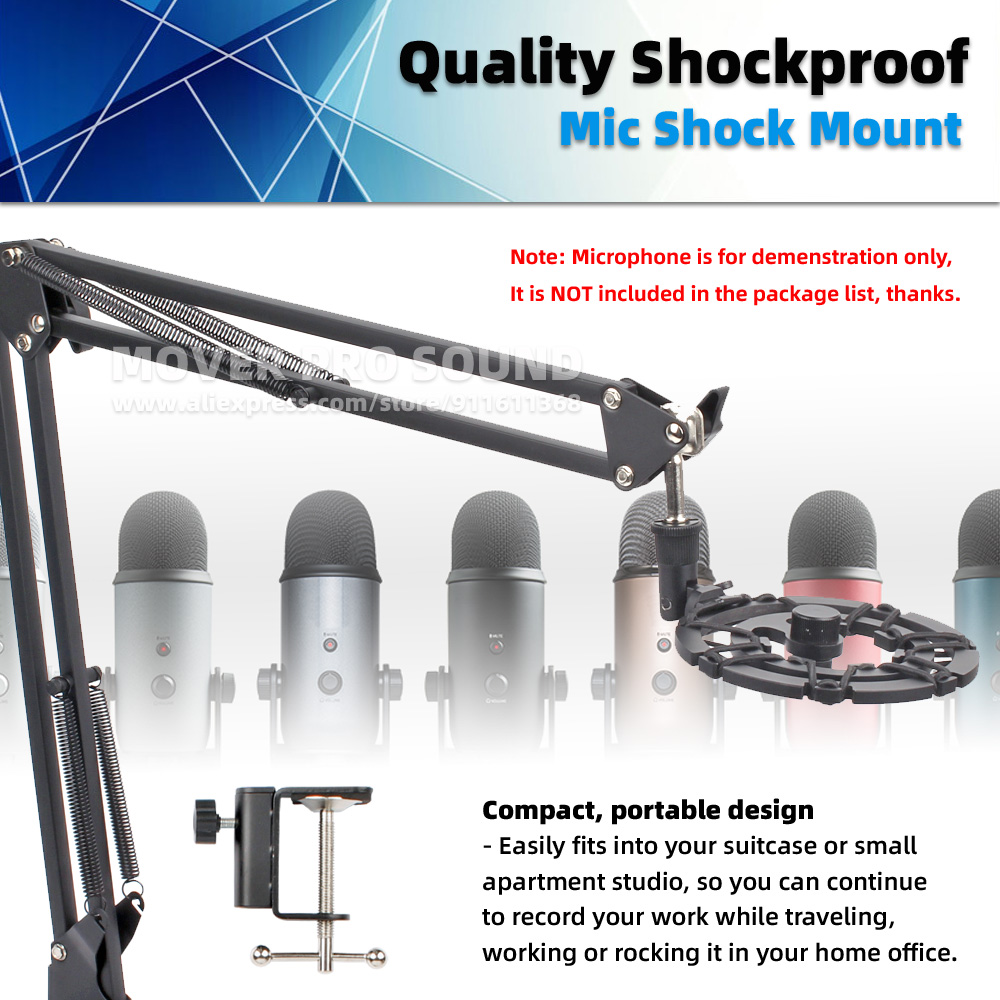 For Blue Yeti Pro Tabletop Sus - đánh giá và giá Boom Arm Stand